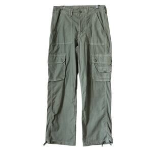 American Eagle Olive Baggy Jogger Cotton Cargo pants size 6